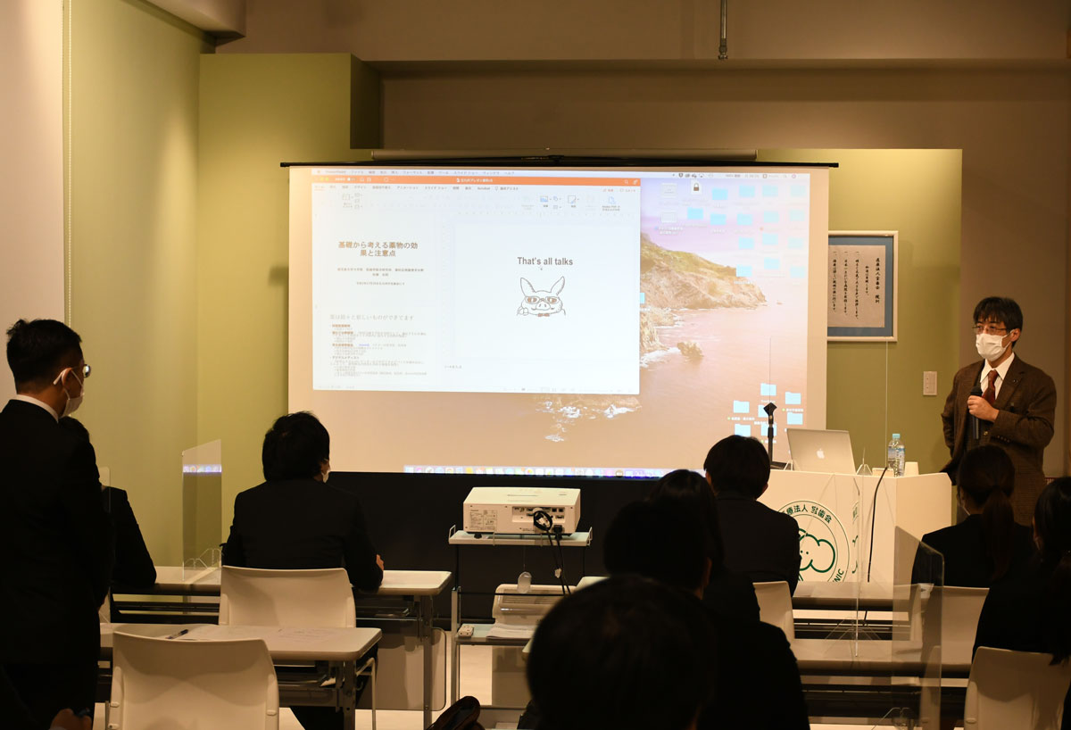 ２０２１年度　第１６回　学術セミナーが開催されました。