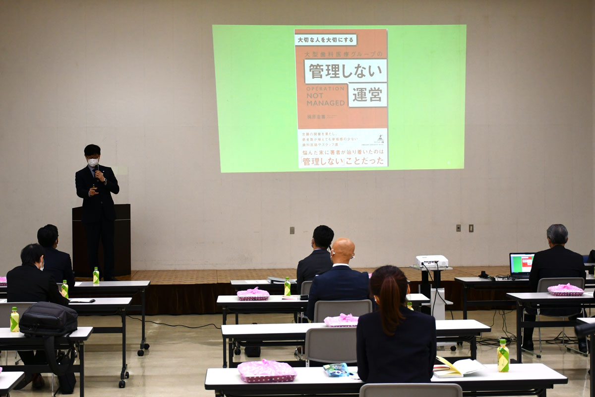 福岡ひびき信用金庫様内部セミナー「ひびしんニューリーダー会５月例会」にて、理事長の梶原浩喜が講演致しました。